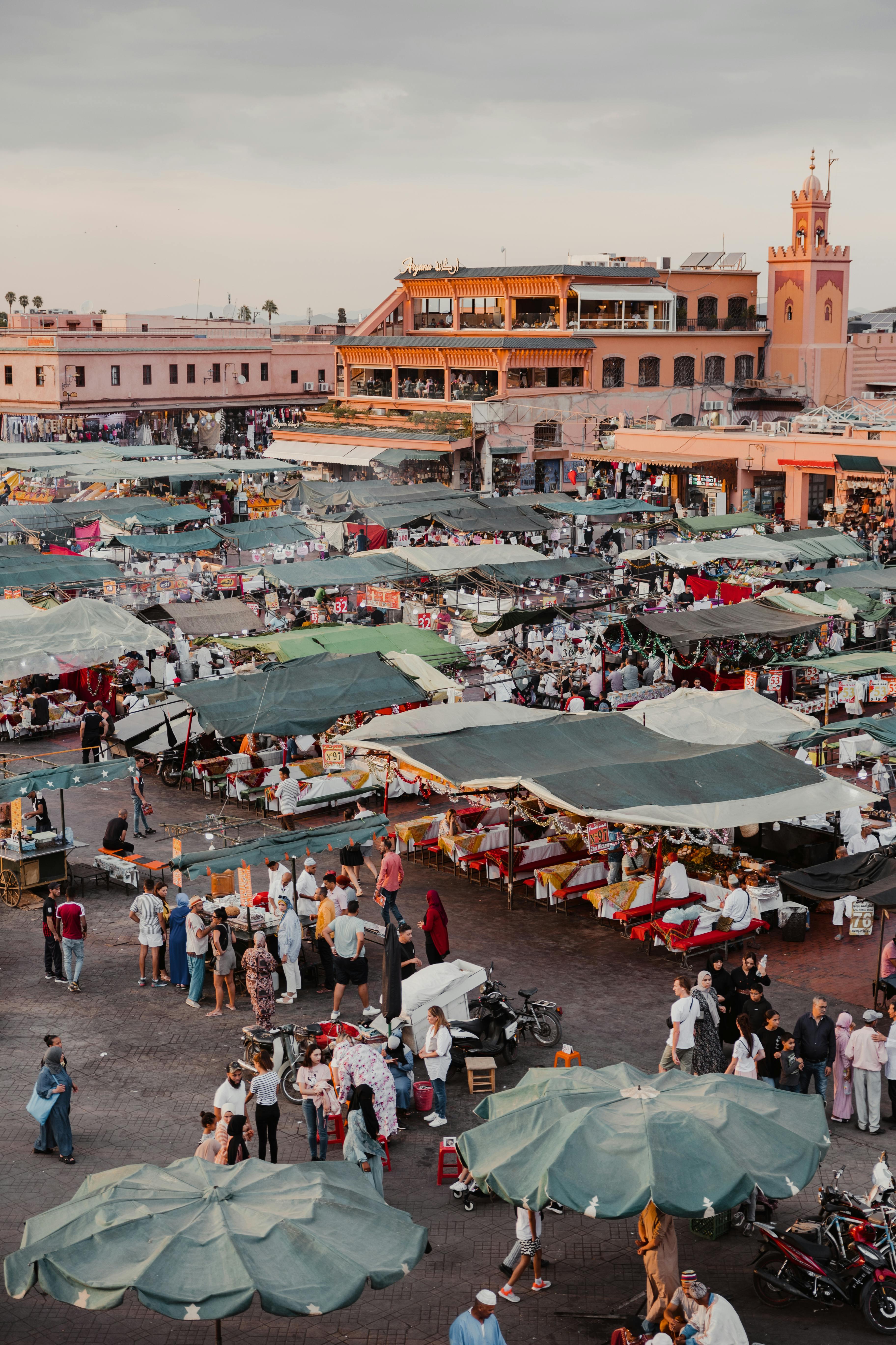 Excursion en calèche et visite de la Place Jemaa el-Fna